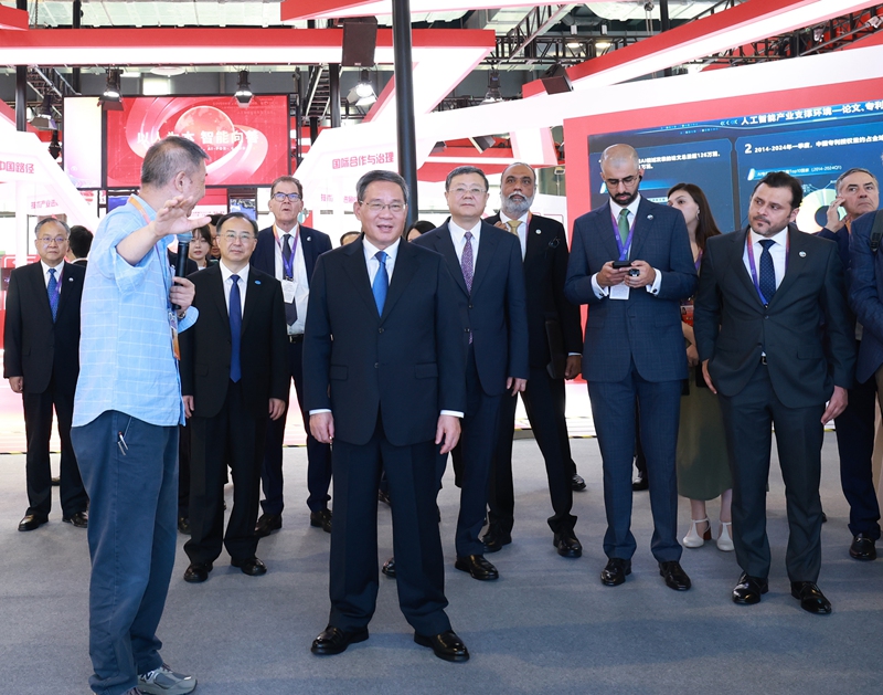 李強出席2024世界人工智能大會暨人工智能全球治理高級別會議開幕式并致辭「相關(guān)圖片」